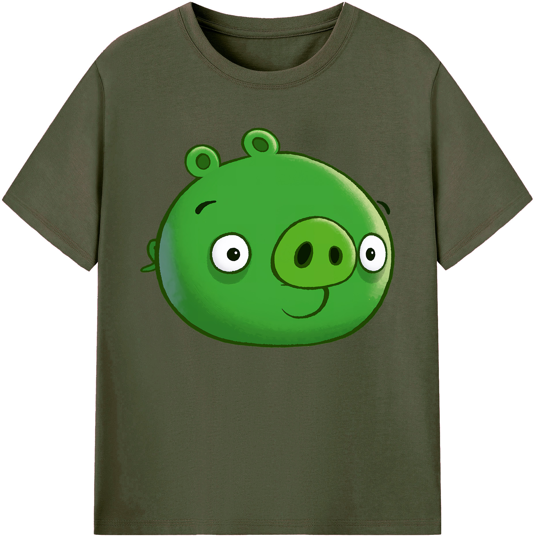 （画像用） Angry Birds アングリーバード 綿100％ メンズ半袖Tシャツ｜肌触りやわらか＆通気性